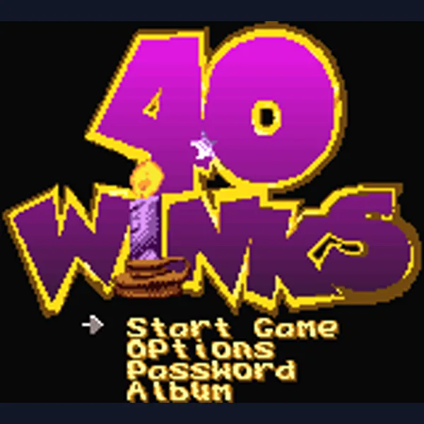 40 Winks Gameboy Colour