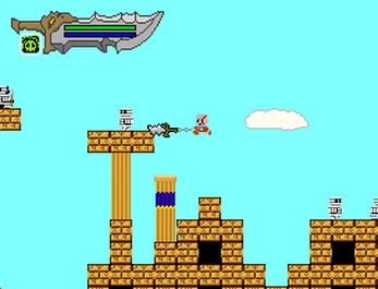 Bit of War - God of War Demake