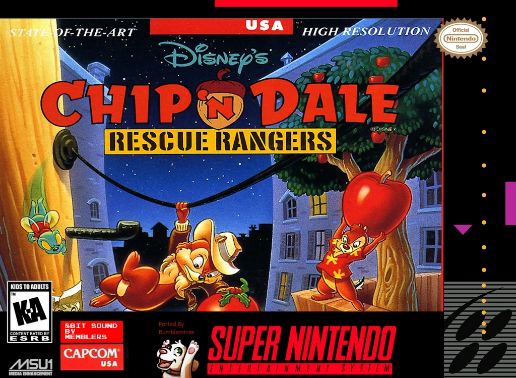Chip N Dale SNES Port
