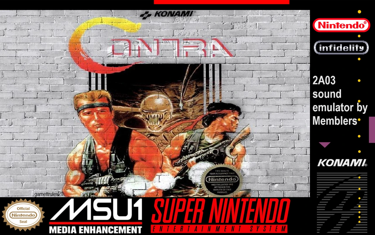 Contra SNES Port