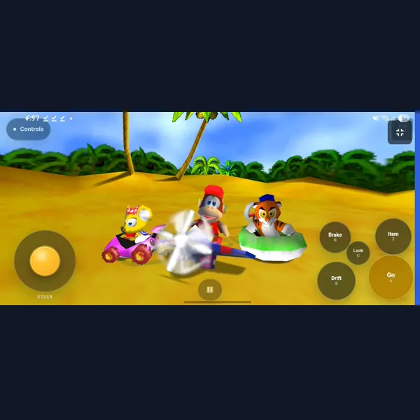 Diddy Kong Racing WebGPU Android Port