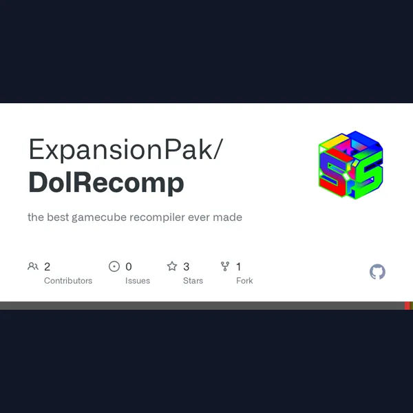 DolRecomp - A Static Recompiler for GameCube, Wii, and Experimental Wii U CPU Code