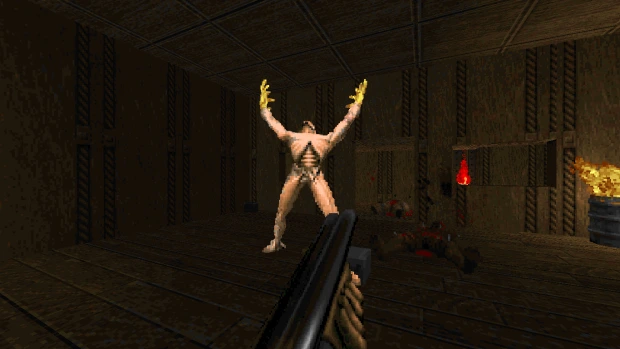 Doom 2 - Voxel Doom - Replace 2D Sprites With 3D Voxels