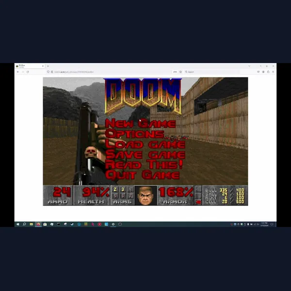 Doom – WebPrBoom in Browser