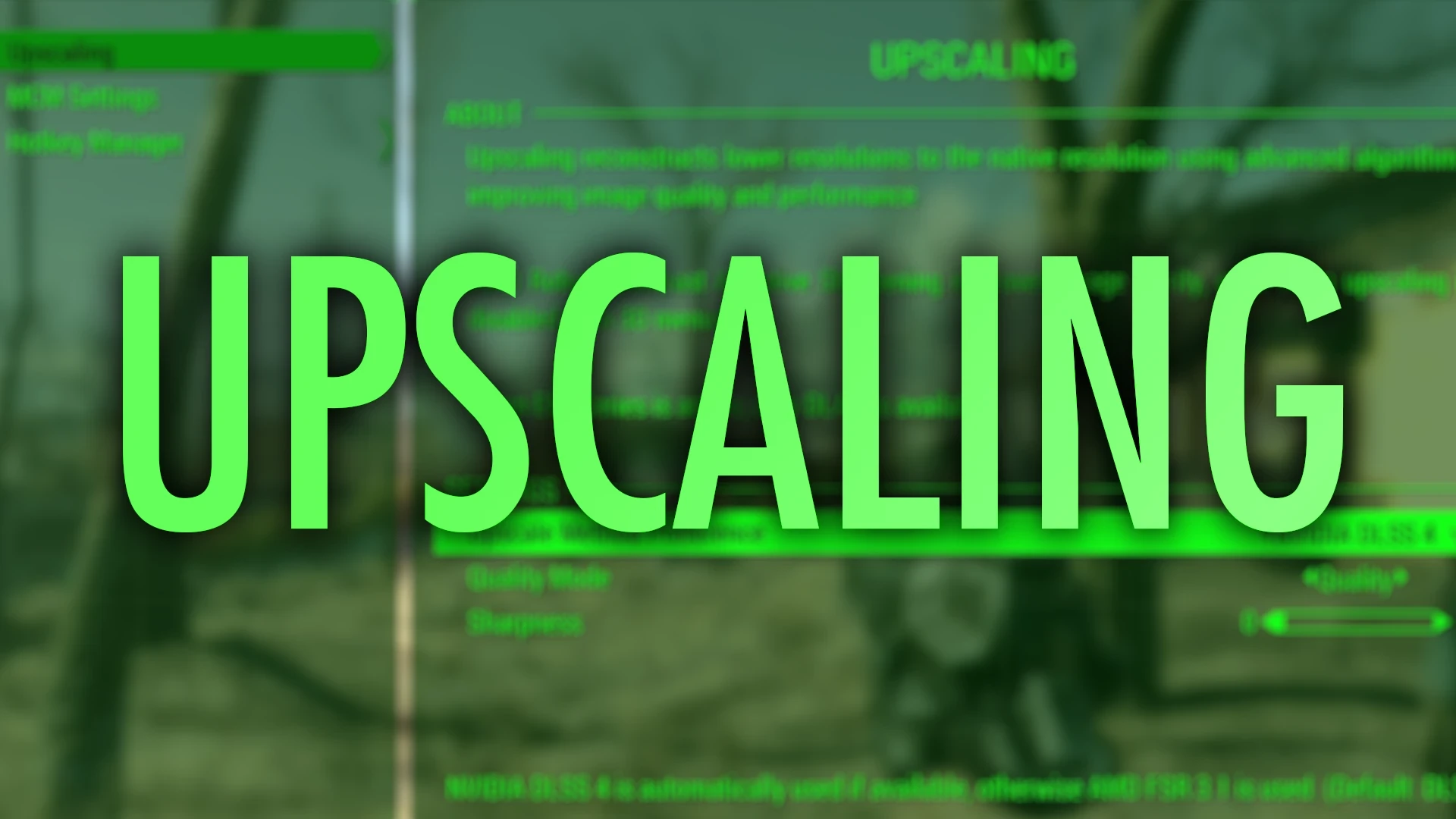 Fallout 4: Upscaling