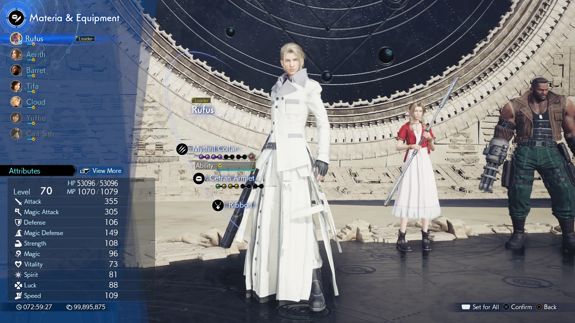 Final Fantasy 7 Rebirth Playable Rufus Mod