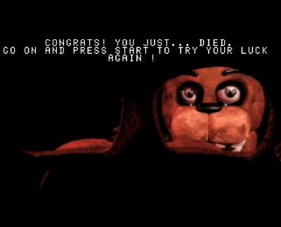 Five Nights at Freddy's 2 - Playstation Demake