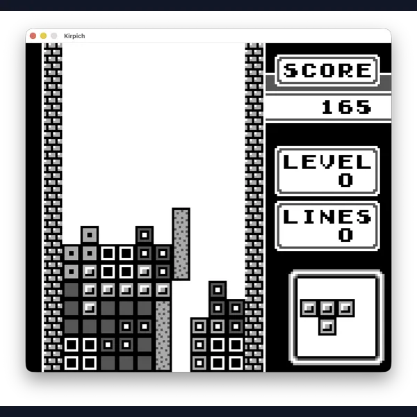 Kirpich - Tetris PC Port