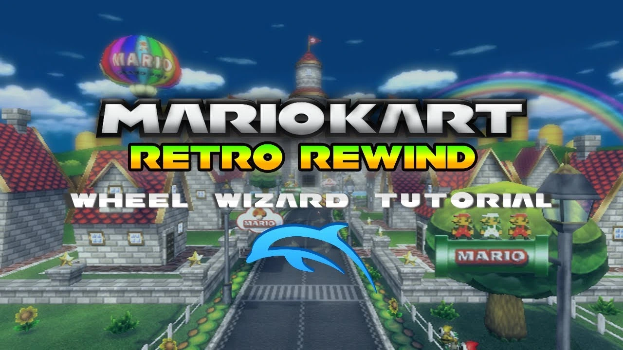 Mario Kart Wii - Retro Rewind Wheel Wizard Launcher