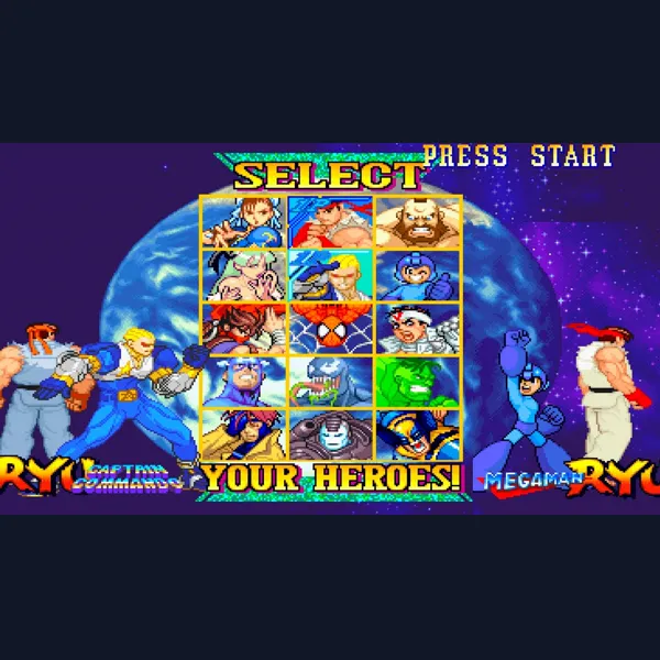 Marvel vs. Capcom: Clash of Super Heroes Recompilation