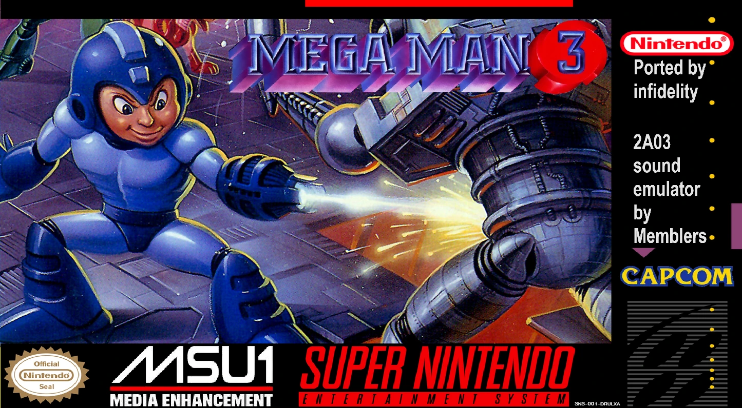 Mega Man 3 SNES Port