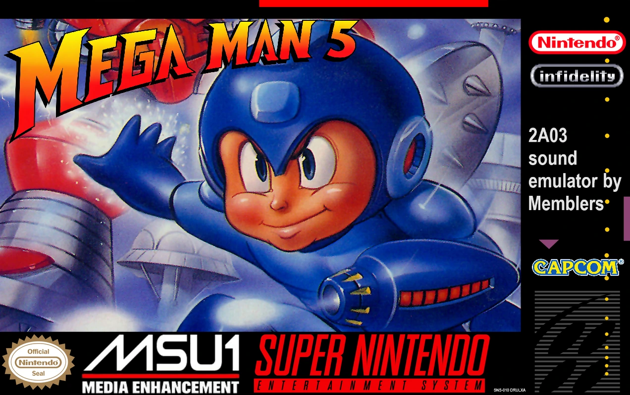 Mega Man 5 SNES Port