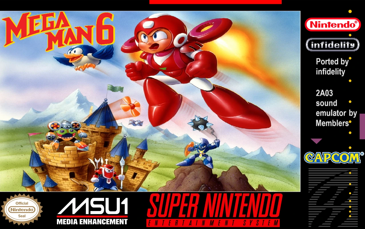 Mega Man 6 SNES Port