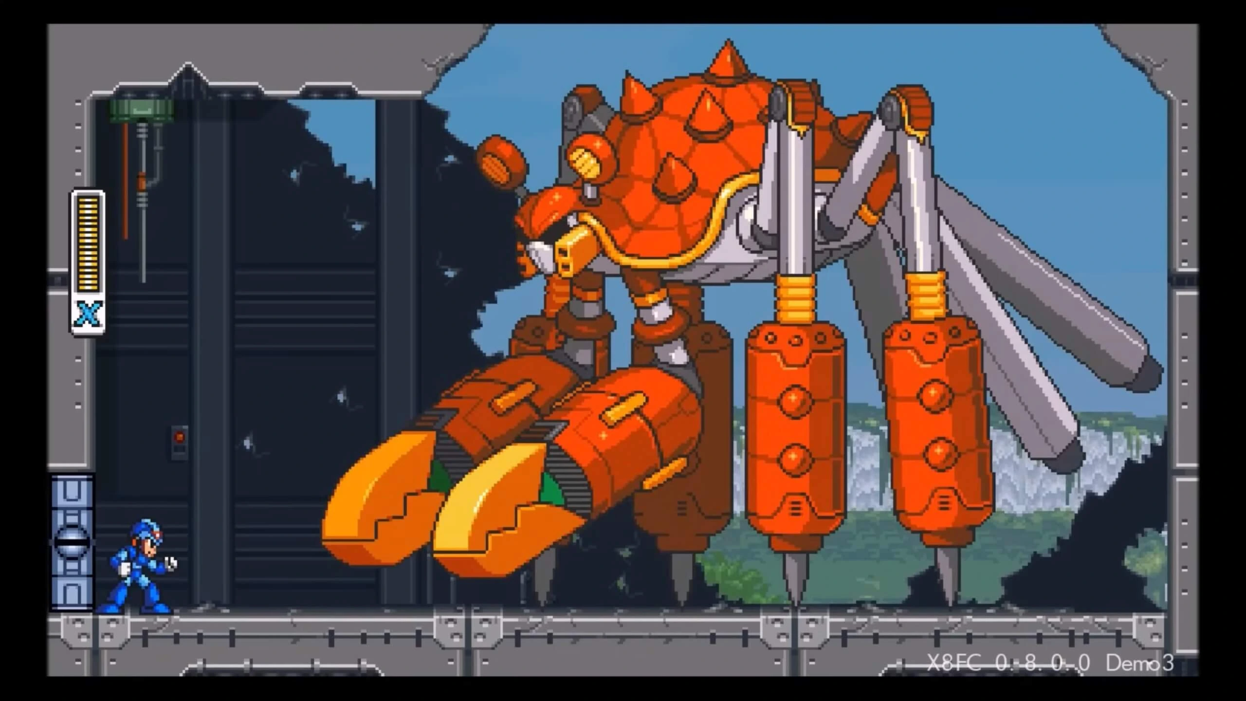 Mega Man 8X Demake 16bit