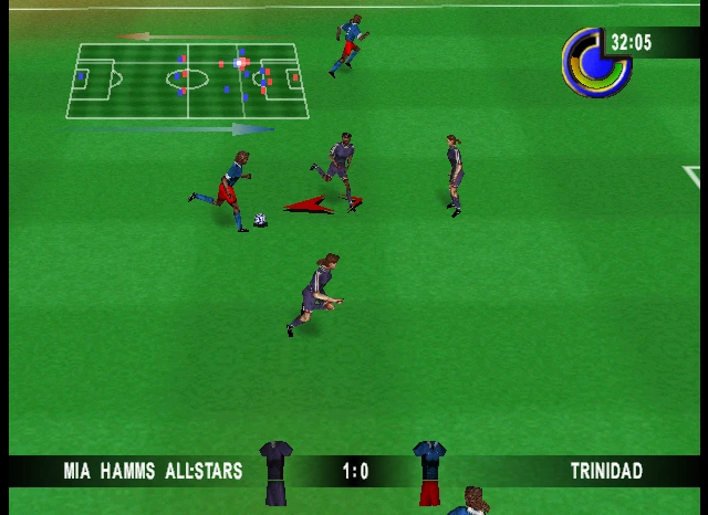 Mia Hamm Soccer 64 Prototypes