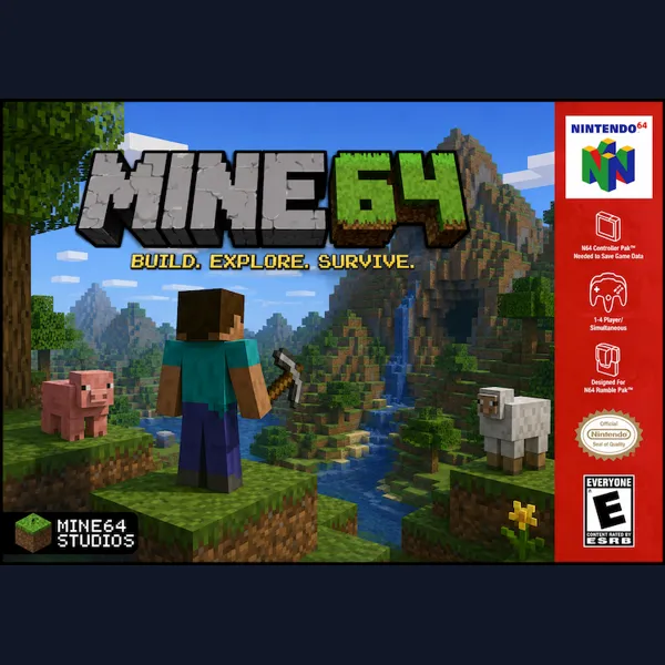 Mine64 - Minecraft for N64 in Browser