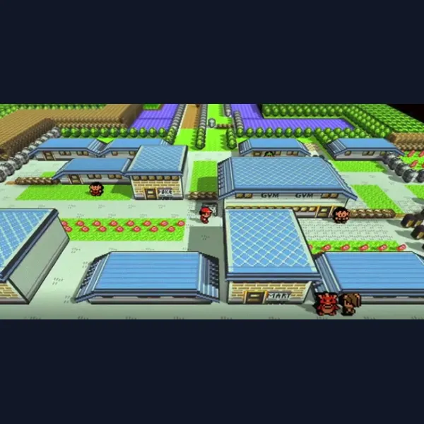Pokemon Red, Blue and Yellow Recompilation Dramatic Shape Voxel Mod
