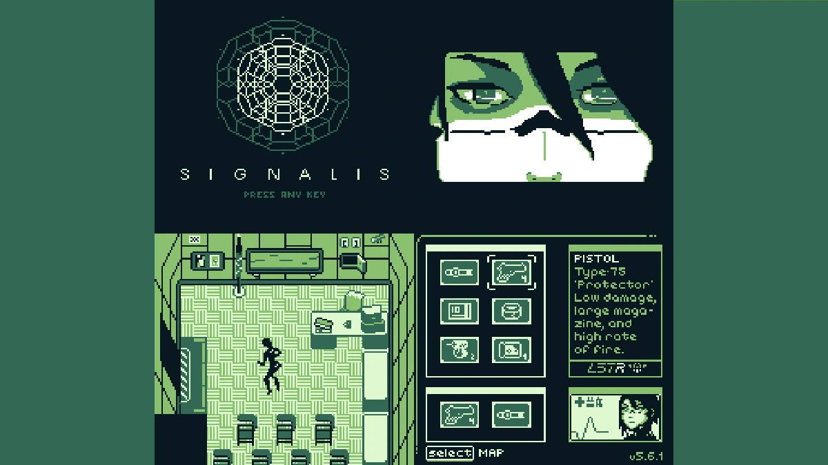 Signalis Gameboy Demake