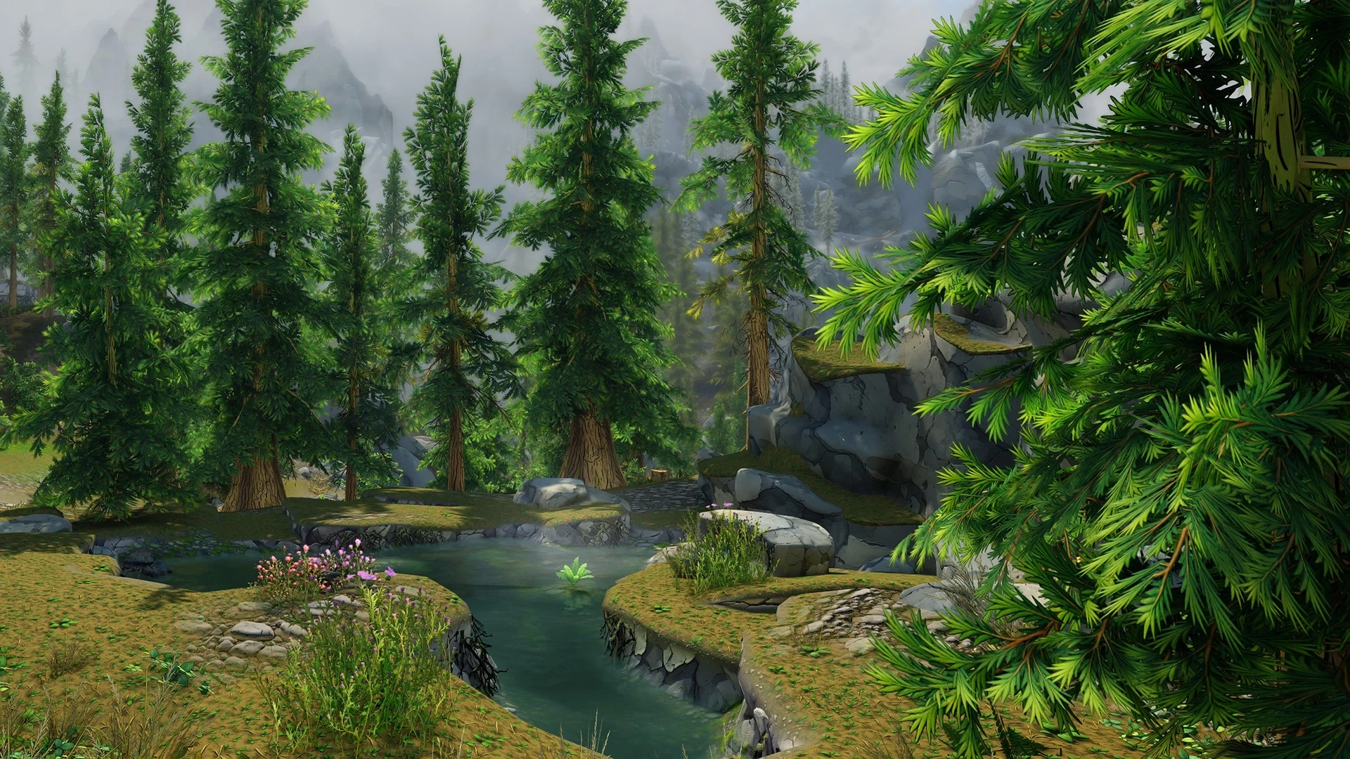 Skyrim - A Ghibli Skyrim Landscapes Mod