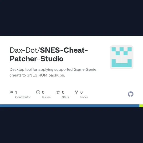 SNES Cheat Patcher Studio - Apply Game Genie Cheats to SNES Roms