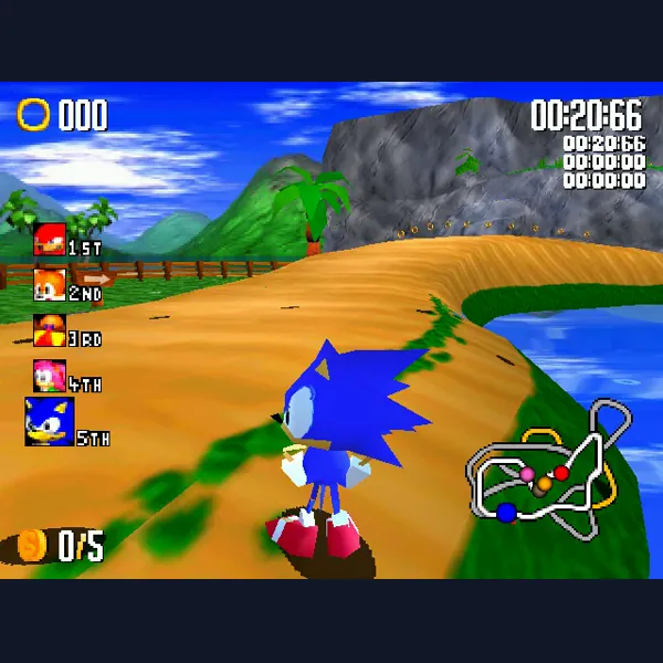Sonic R Dreamcast Port