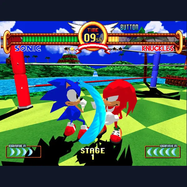 Sonic the Fighters in Browser