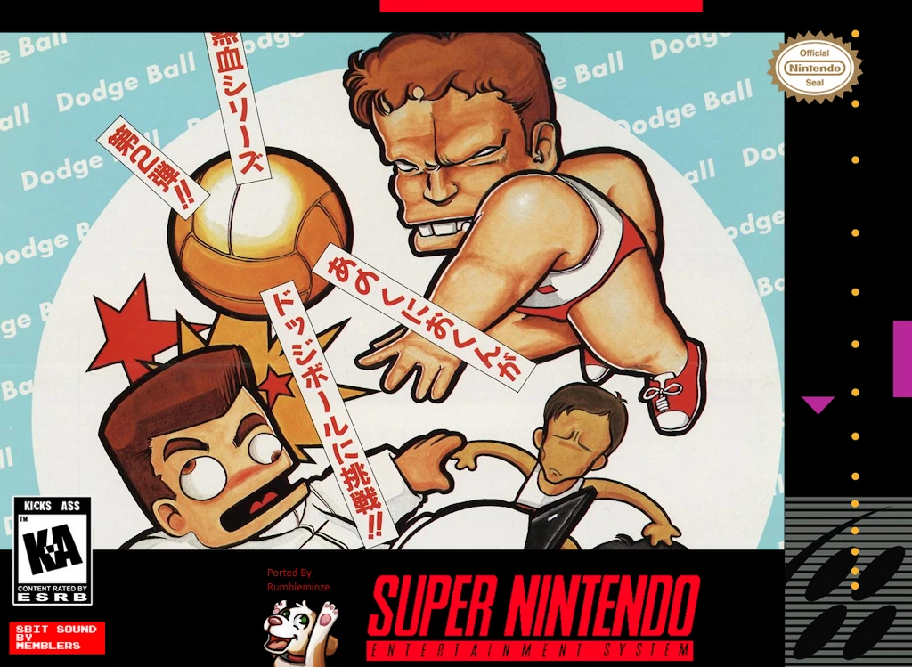 Super Dodgeball SNES Port
