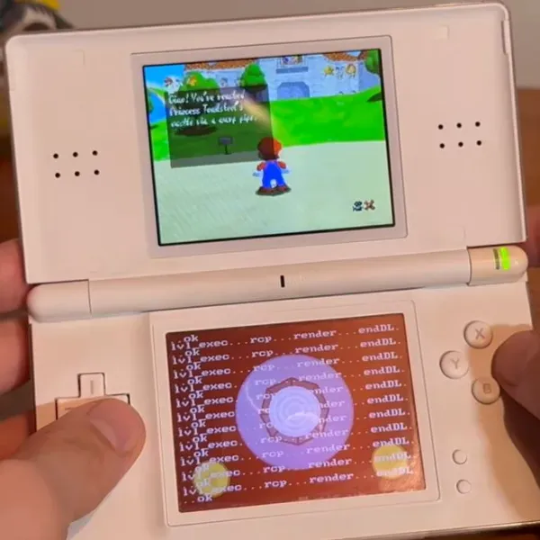 Super Mario 64 Nintendo DSi Port