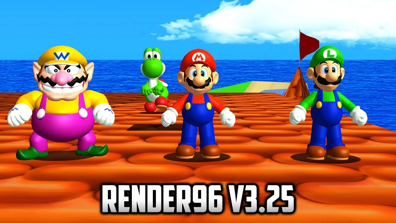 Super Mario 64 Render96