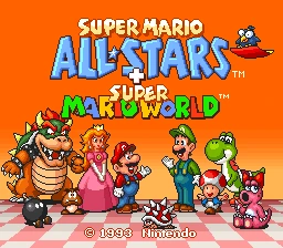 Super Mario All-Stars Launcher for Super Mario World