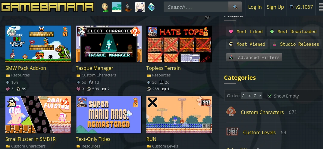 Super Mario Bros. Remastered Mods