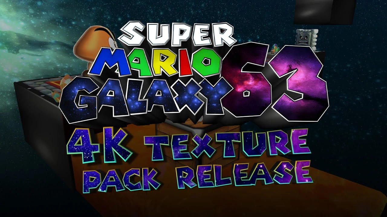 Super Mario Galaxy 63 HD Texture Pack