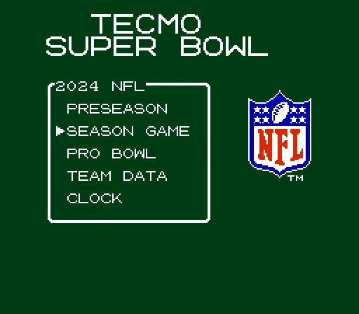 Tecmo Super Bowl 2024