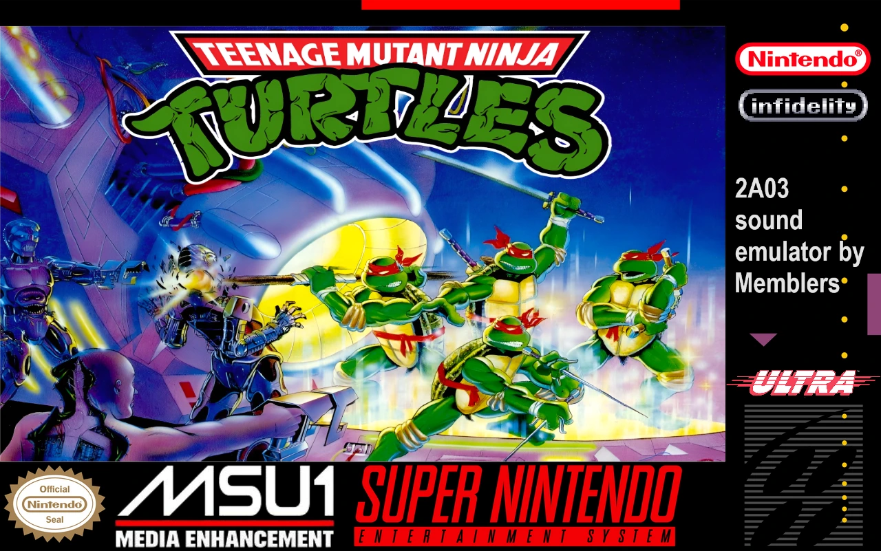 Teenage Mutant Ninja Turtles SNES Port