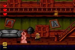 The Addams Family: Pugsley's Scavanger Hunt (NES) Prototypes