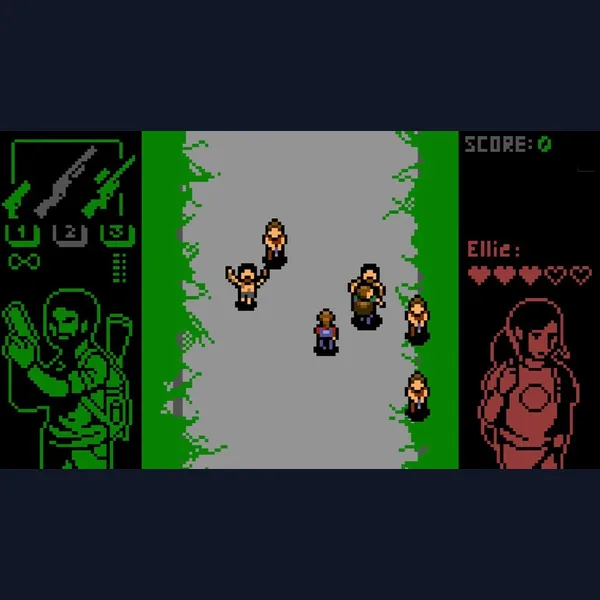 The Last of Us Demake Browser Game