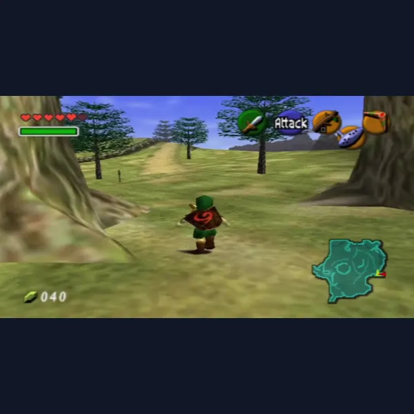 The Legend of Zelda: Ocarina of Time PSP Port