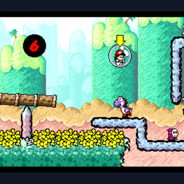 Yoshi's Island - No Crying, Improved SFX and Red Coins​