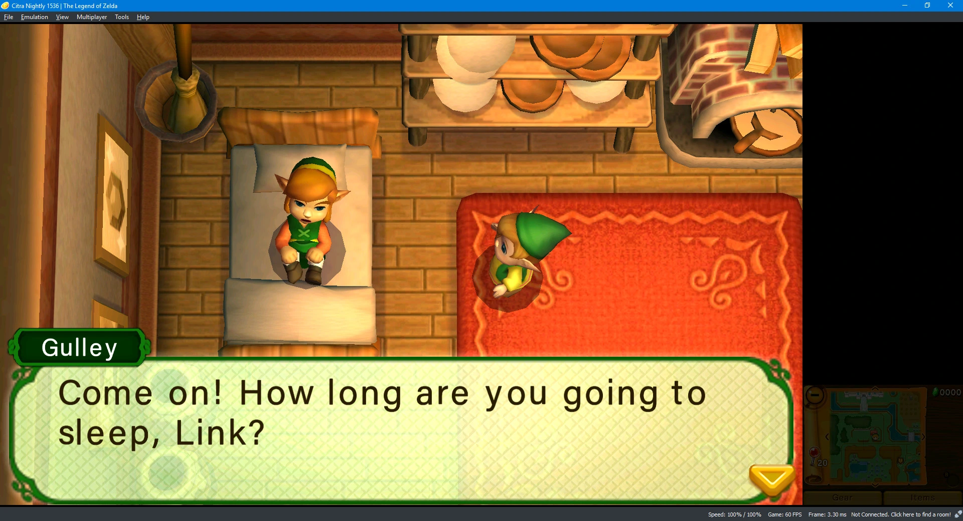 Zelda a Link Between Worlds